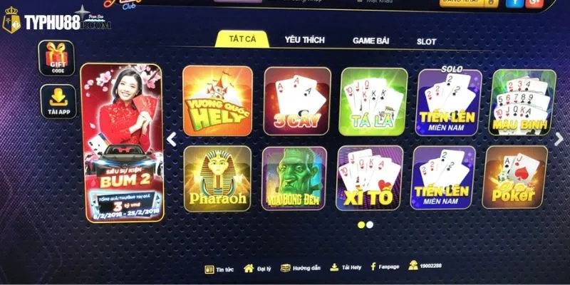 Tip mẹo giúp thắng nhanh khi chơi game bài Typhu88